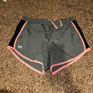 Pink/Grey Under Armour Shorts